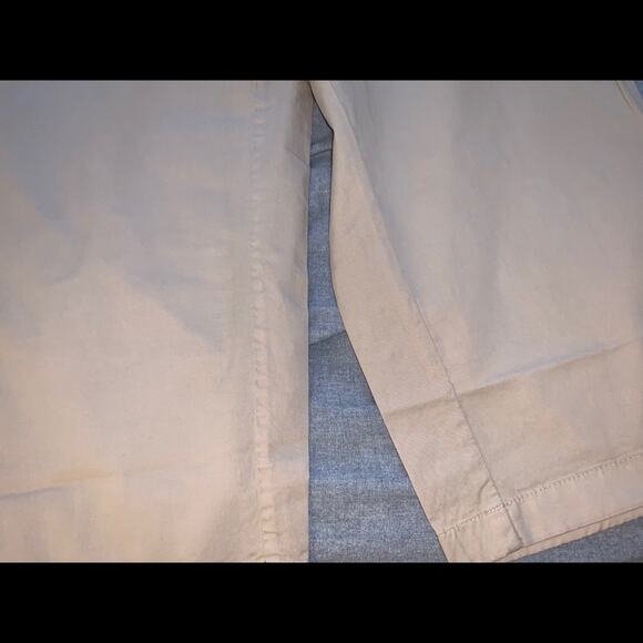 SEJOUR Cropped Oxford Pants. 20W. Tan - Picture 5 of 8